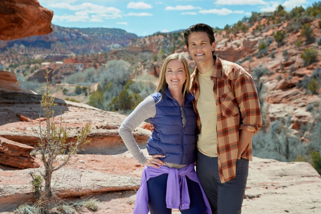 Cindy Busby David Gridley Find Love In Zion National Park On Hallmark