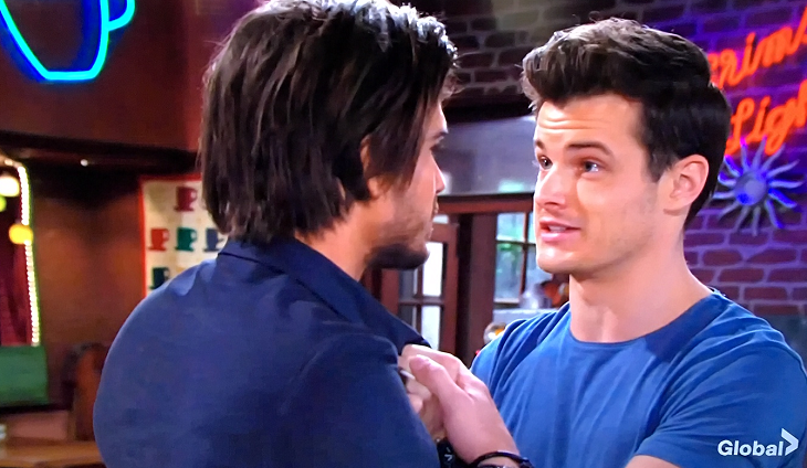 Young And The Restless Spoilers: Kyle Abbott (Michael Mealor) - heo Vanderway (Tyler Johnson)