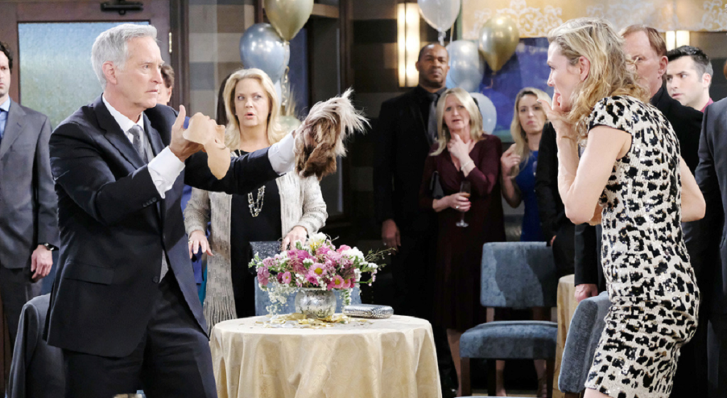 Days Of Our Lives Spoilers: John Black (Drake Hogestyn) - Kristen DiMera (Stacy Haiduk)