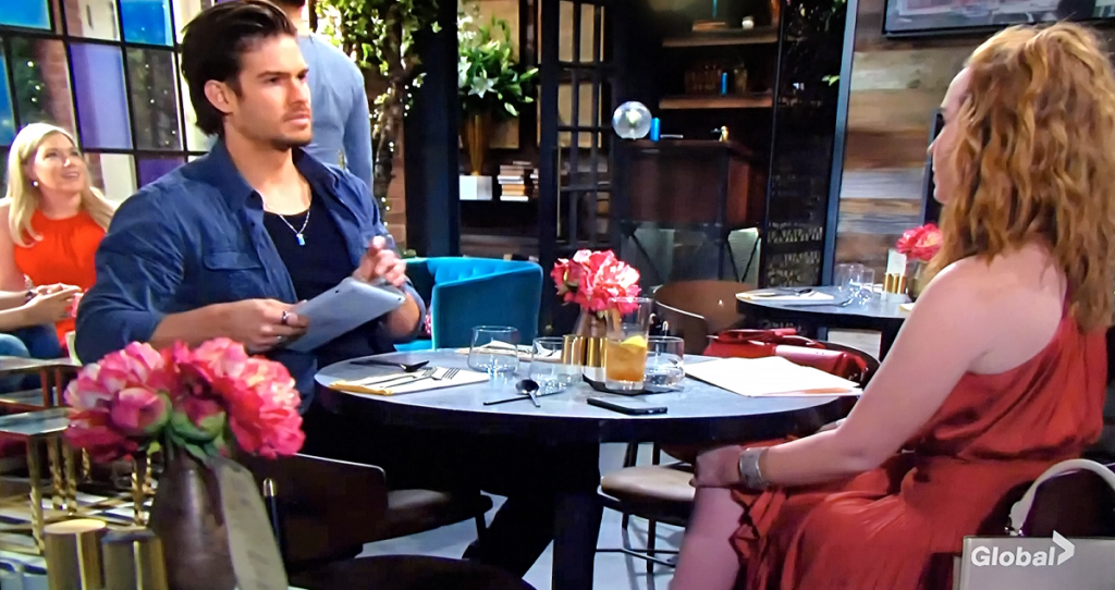 Young And The Restless Spoilers: Theo Vanderway (Tyler Johnson) - Mariah Copeland (Camryn Grimes)