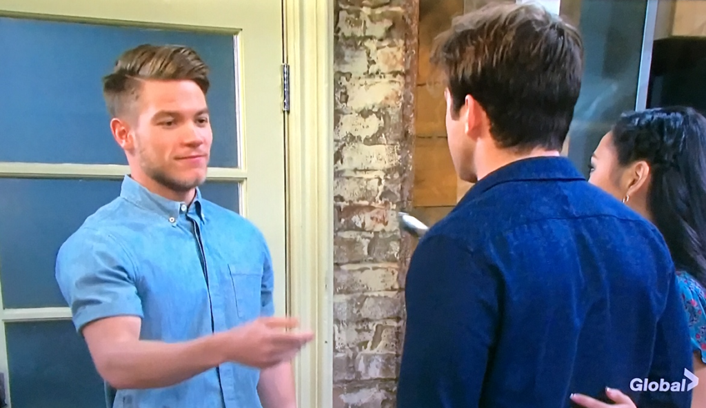 Days Of Our Lives Spoilers: Tripp Dalton (Lucas Adams) - J.J. Deveraux (Casey Moss) - Haley Chen (Thia Megia)