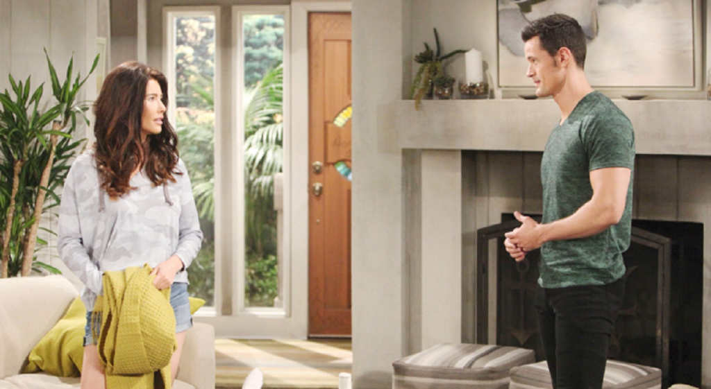 Bold And The Beautiful Spoilers: Steffy Forrester (Jacqueline MacInnes Wood) - Thomas Forrester (Matthew Atkinson)