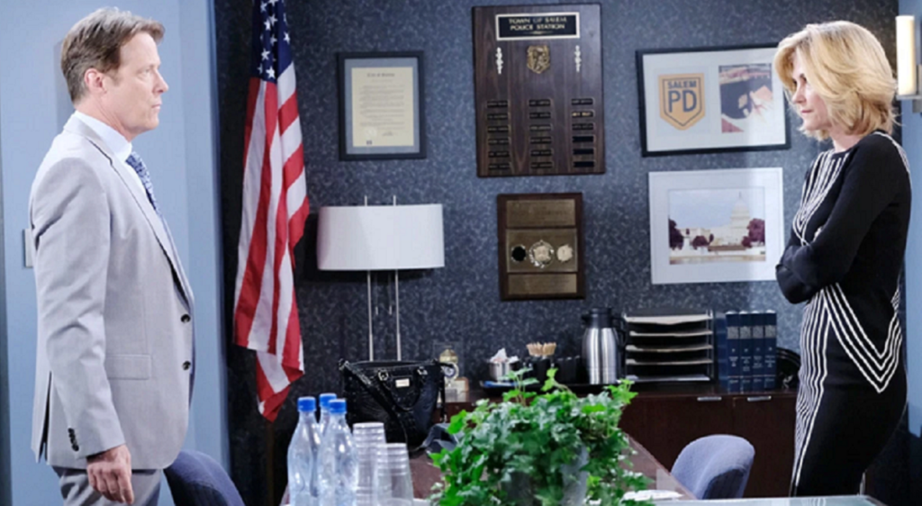 Days Of Our Lives Spoilers: Jack Deveraux (Matthew Ashford) - Eve Donovan (Kassie DePaiva)