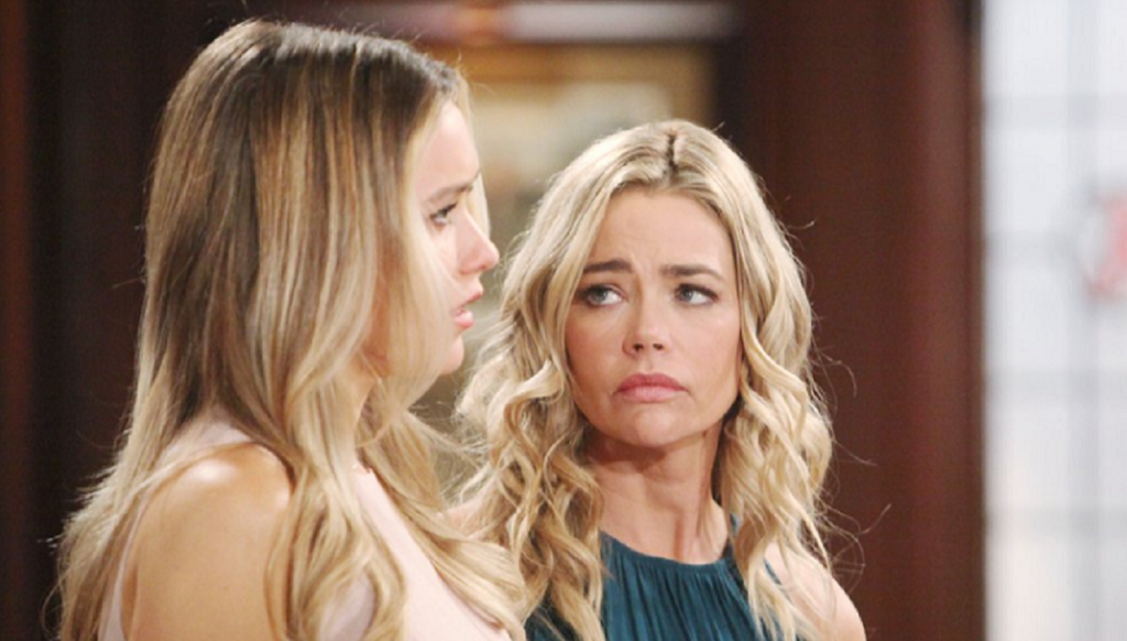 Bold And The Beautiful Spoilers: Flo Fulton (Katrina Bowden) - Shauna Fulton (Denise Richards)