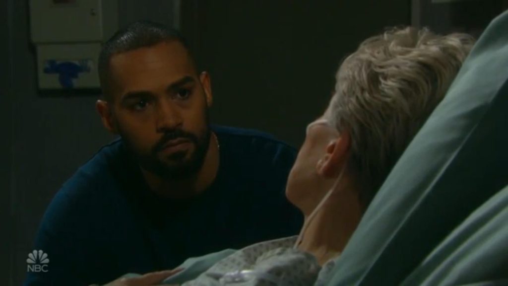 Days Of Our Lives - Eli Grant (Lamon Archey) & Julie Williams (Susan Seaforth Hayes)