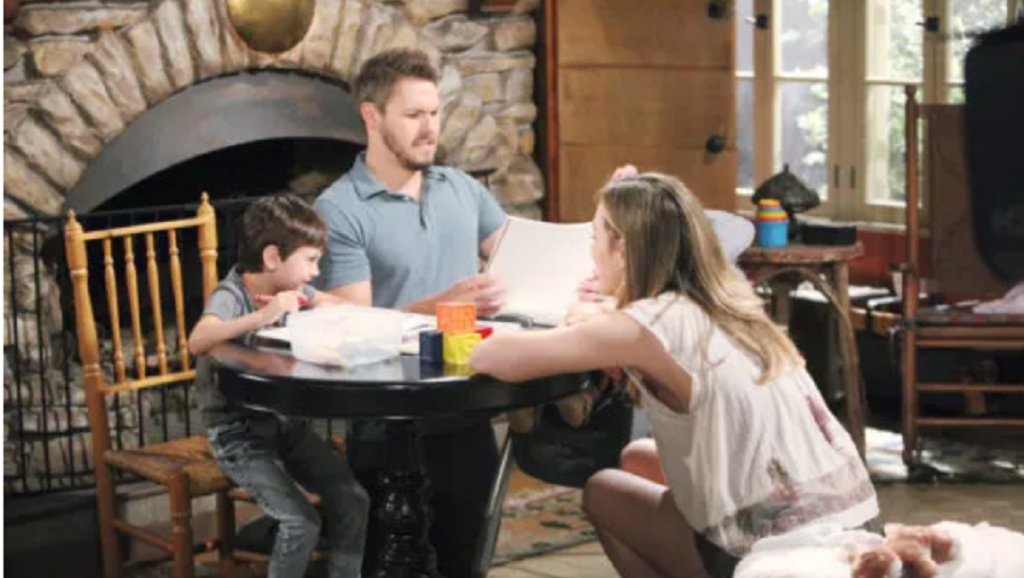 Bold And The Beautiful Spoilers: Hope Logan (Annika Noelle) - Liam Spencer (Scott Clifton) - Douglas Forrester (Henry Joseph Samiri)