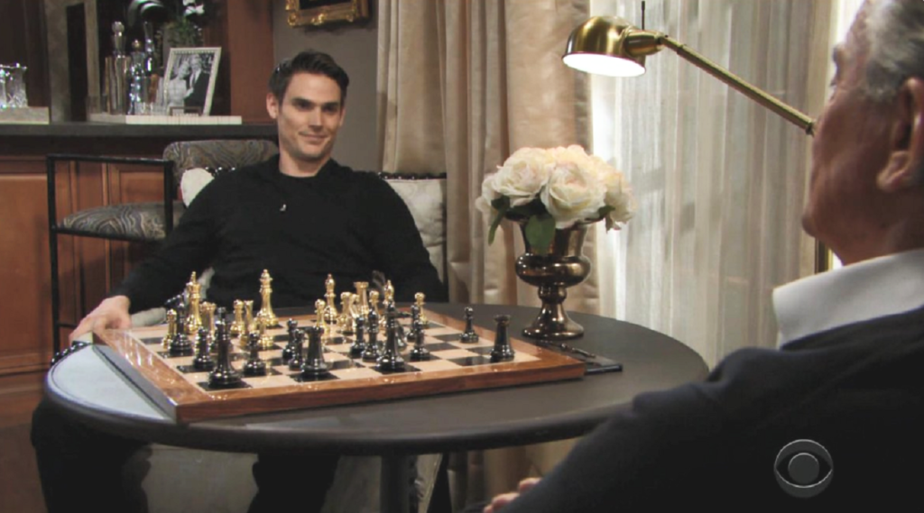 Young And The Restless Spoilers: Adam Newman (Mark Grossman) - Victor Newman (Eric Braeden)