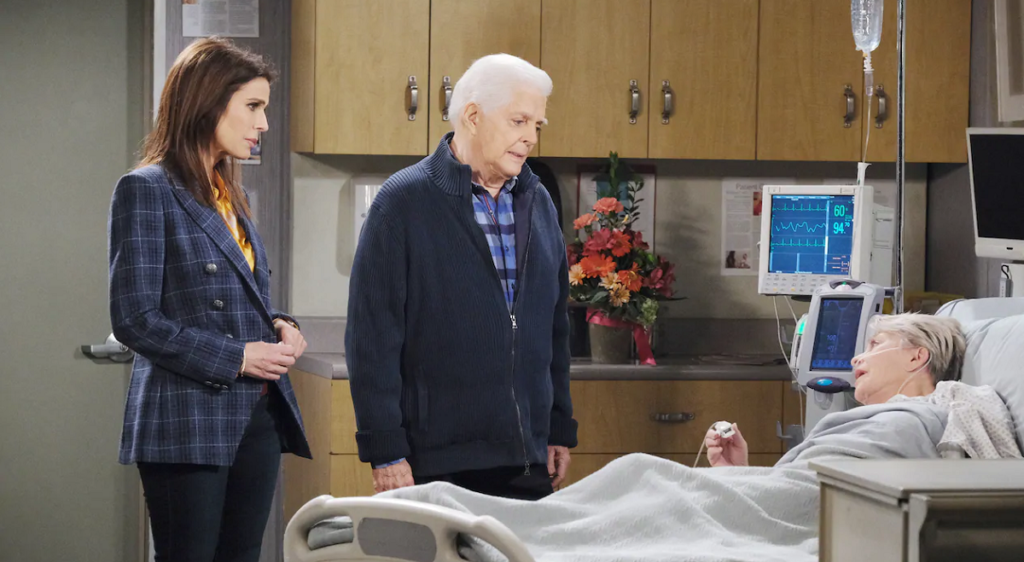 Days Of Our Lives Spoilers: Hope Brady (Kristian Alfonso) - Julie Williams (Susan Seaforth Hayes) - Doug Williams (Bill Hayes)