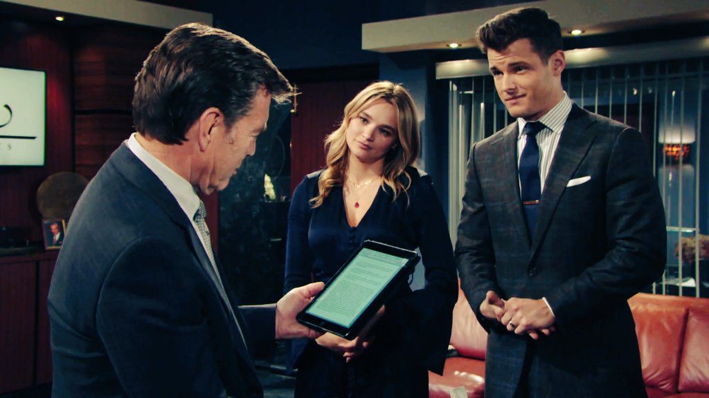 Young & The Restless - Jack Abbott (Peter Bergman) , Kyle Abbott (Michael Mealor) , Summer Newman (Hunter King)