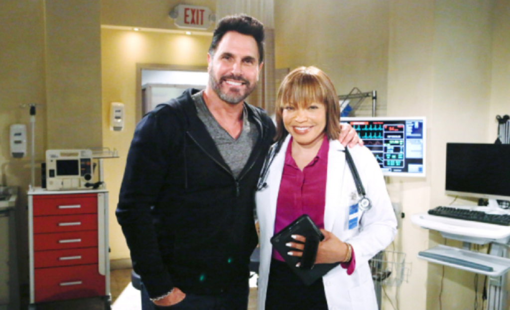 Bold And The Beautiful News: Dr. Davis (Tisha Campbell) - Bill Spencer (Don Diamont)
