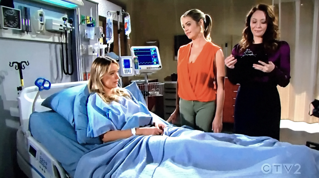 Bold And The Beautiful Spoilers: Flo Fulton (Katrina Bowden) - Shauna Fulton (Denise Richards)