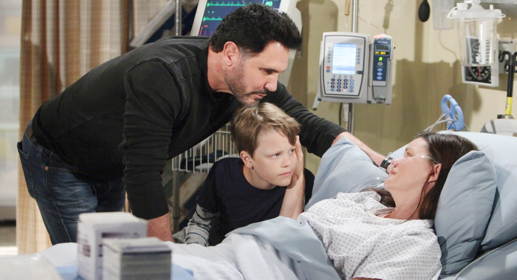 Bold And The Beautiful Spoilers: Bill Spencer (Don Diamont) - Katie Logan (Heather Tom) - Will Spencer (Finnegan George)