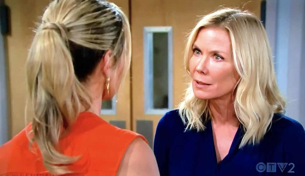 Bold And The Beautiful Spoilers: Brooke Forrester (Katherine Kelly Lang) - Shauna Fulton (Denise Richards)