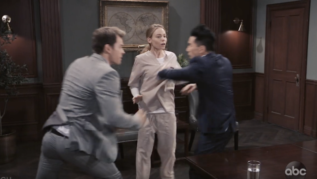 General Hospital Spoilers: Brad and Michael Come To Blows During Nelle’s Probation Hearing