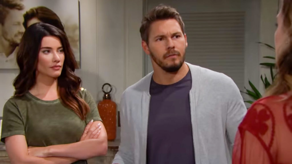 Steffy Forrester (Jacqueline MacInnes Wood) & Liam Spencer (Scott Clifton)