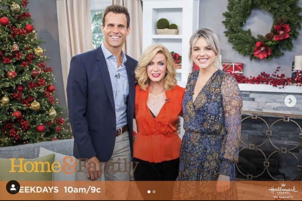 Hallmark Channel News: General Hospital Alum Donna Mills Visits Home And Family Program!