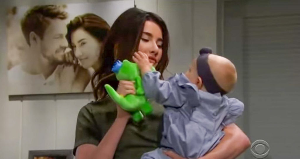 The Bold and the Beautiful Spoilers: Hope's Insecurities Cause Baby Bond Battle, Worries Steffy Has Stronger Connection with Beth