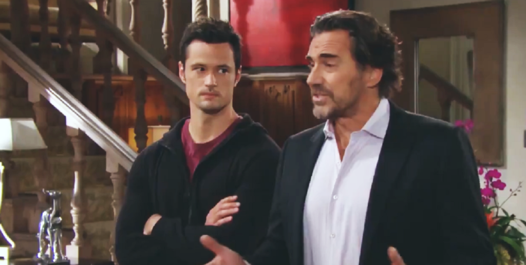 Bold And the Beautiful Spoilers: Ridge Forester (Thorsten Kaye) - Thomas Forrester (Matthew Atkinson)