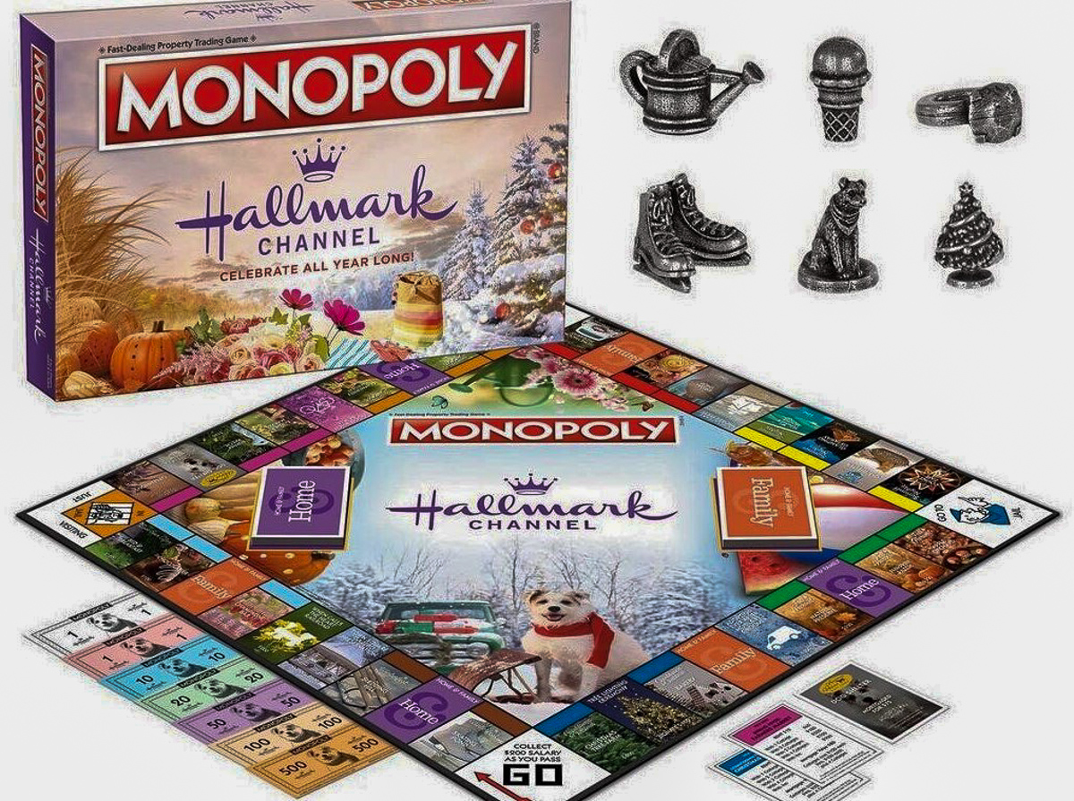 Hallmark Channel Releases Hot New Monopoly Game Holiday Twist to