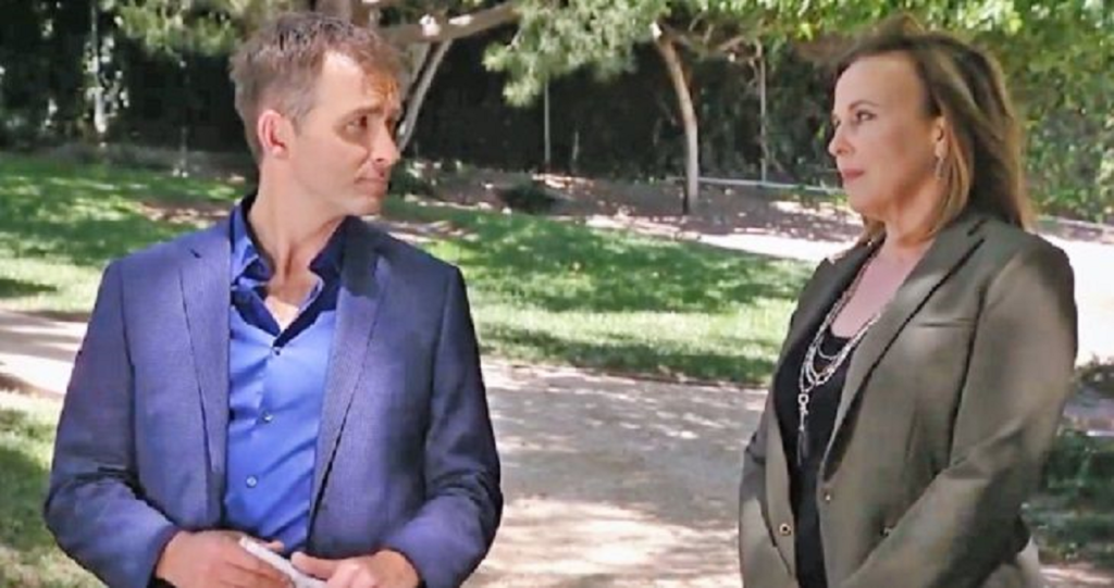 General Hospital Spoilers: Valentin Cassadine (James Patrick Stuart) - Laura Spencer (Genie Francis)