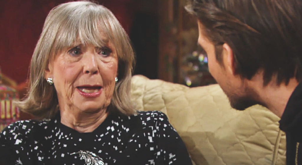 Young And The Restless Spoilers: Dina Mergeron (Marla Adams) - Theo Vanderway (Tyler Johnson)