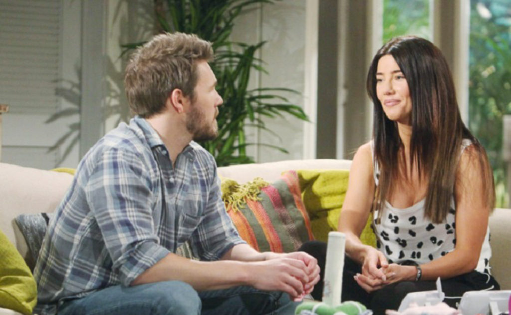 Bold & The Beautiful Spoilers - Liam Spencer (Scott Clifton) and Steffy Forrester (Jacqueline MacInnes Wood)