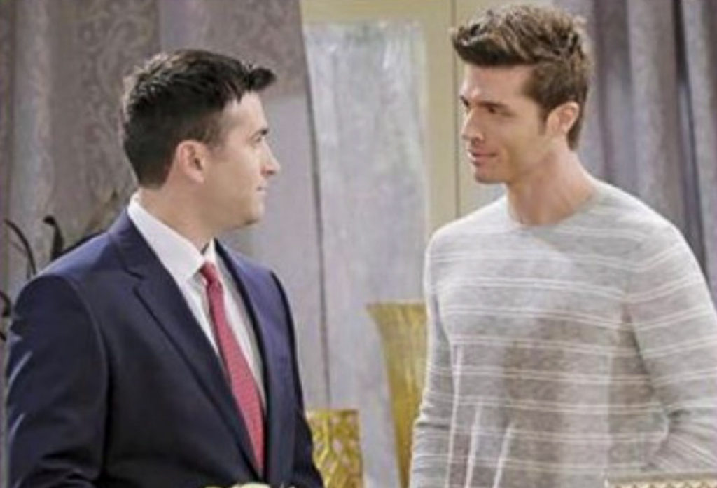 Days of Our Lives Spoilers - Sonny Kiriakis (Freddie Smith) and Evan Frears (Brock Kelly)