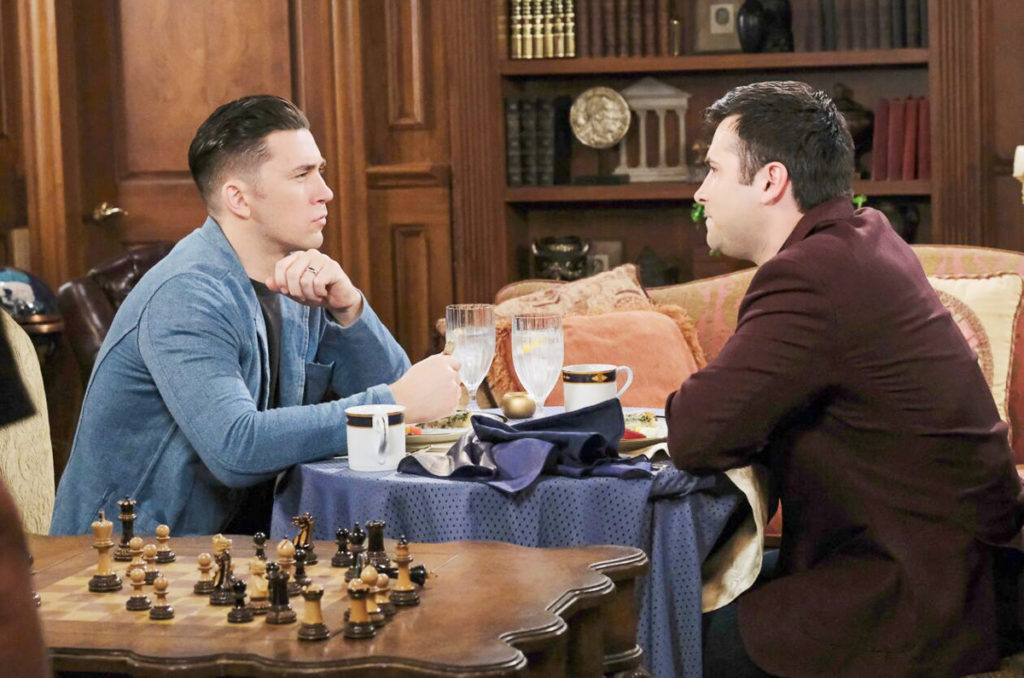 Days Of Our Lives Spoilers - Sonny Kiriakis (Freddie Smith) & Evan Frears (Brock Kelly)