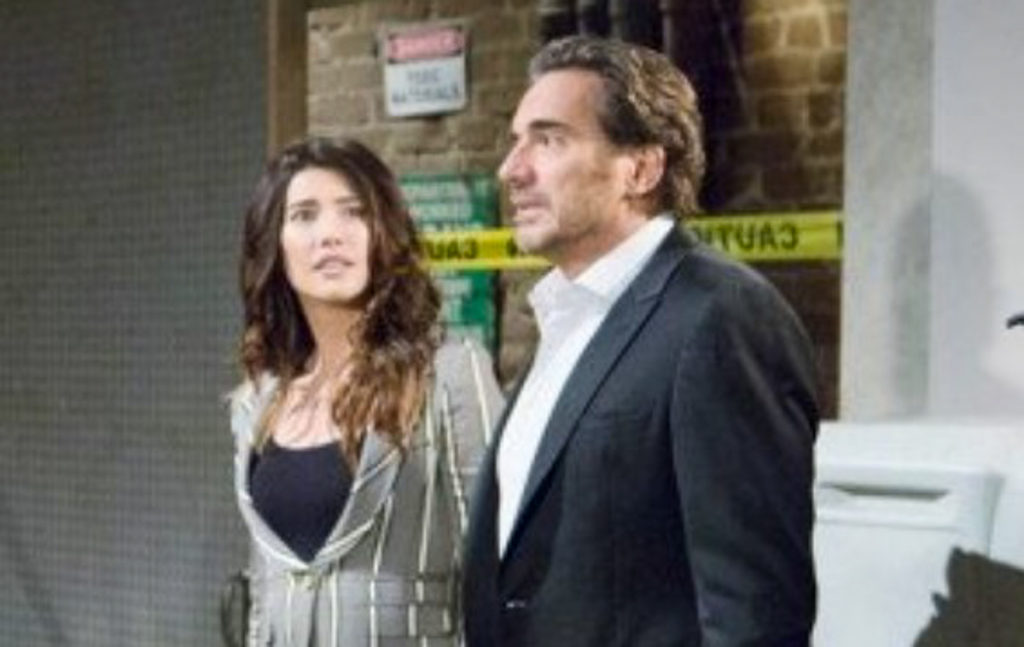 Bold & The Beautiful Spoilers - Ridge Forrester (Thorsten Kaye) and Steffy Forrester (Jacqueline MacInnes Wood)