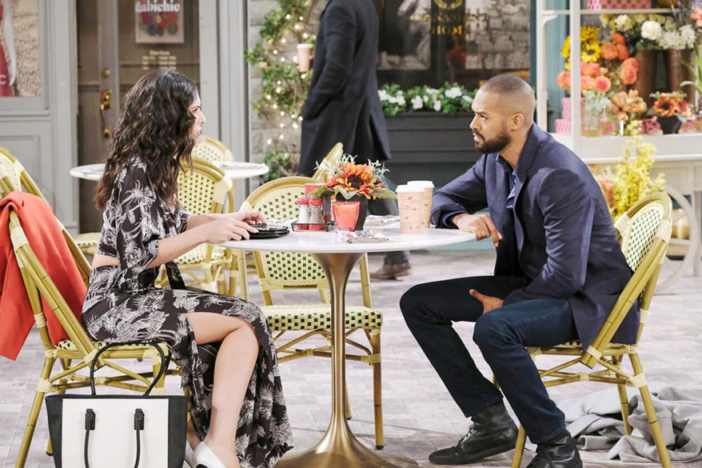 Days of Our Lives Spoilers - Gabi Hernandez DiMera (Camila Banus) & Eli Grant (Lamon Archey)