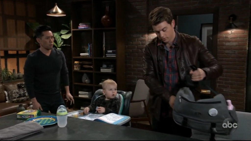  General Hospital Spoilers - Michael Corinthos (Chad Duell) & Brad Cooper (Perry Shen)