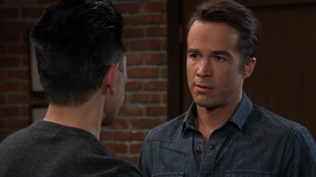 General Hospital Spoilers - Lucas Jones (Ryan Carnes) & Brad Cooper (Perry Shen)