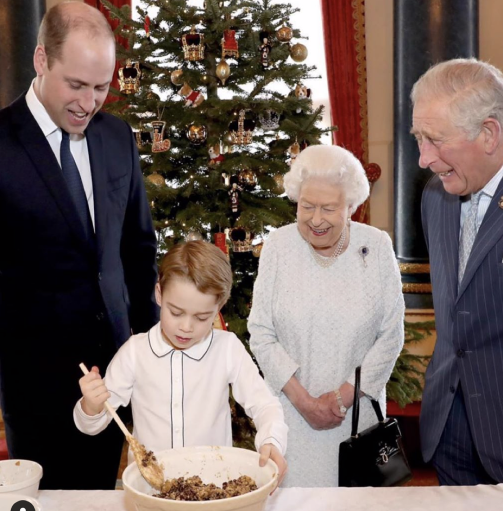 Queen Elizabeth and Heirs Make Christmas Pudding to Support Armed Forces – Treats Symbolize Good Luck