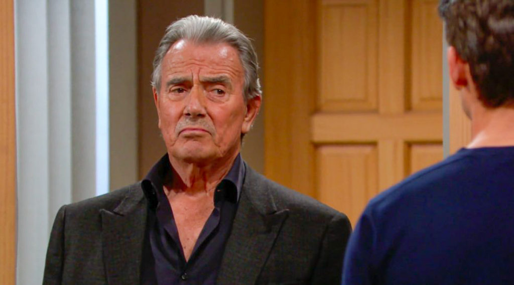 Young & The Restless Spoilers - Adam Newman (Mark Grossman) and Victor Newman (Eric Braeden)