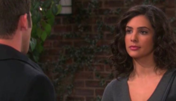 Days of Our Lives: JJ Deveraux (Casey Moss) visits Gabi Hernandez DiMera (Camila Banus). 