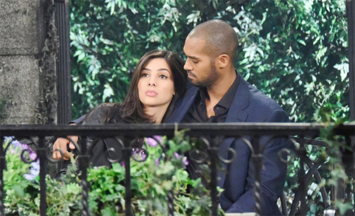 Days of Our Lives: Gabi Hernandez (Camila Banus) and Eli Grant (Lamon Archey) 