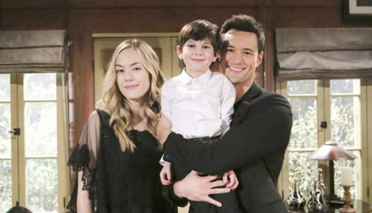 The Bold and the Beautiful – Hope Logan (Annika Noelle), Thomas Forrester (Matthew Atkinson), Douglas Forrester (Henry Joseph Samiri)