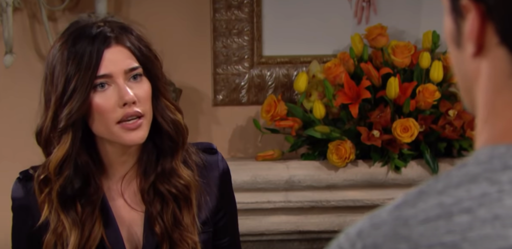 The Bold and the Beautiful: Steffy Forrester (Jacqueline MacInnes Wood), Thomas Forrester's (Matthew Atkinson)