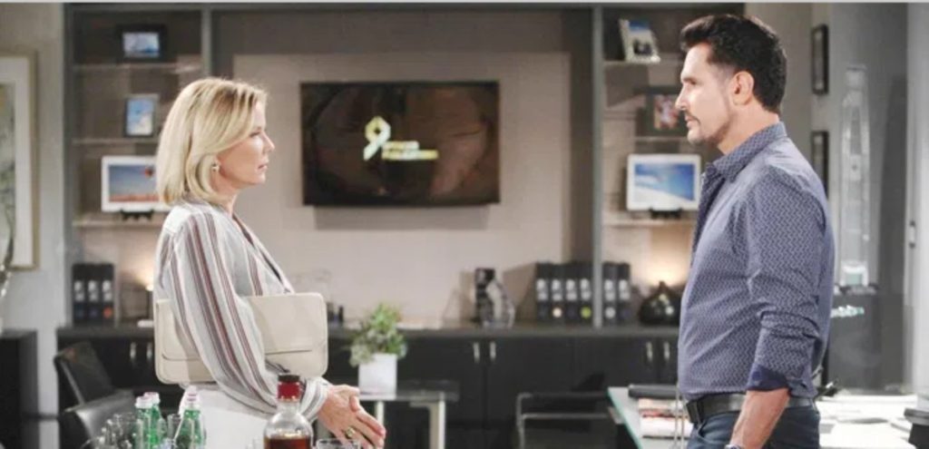 Bold and the Beautiful Spoilers Monday, March 9: Bill and Brooke’s Hot Kiss – Hope Lashes Out Over Steffy’s Role in Thomas’ Plan