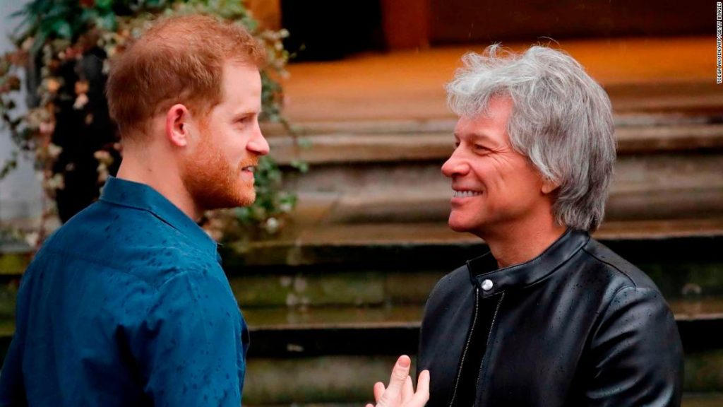 British Royal News: Prince Harry and Jon Bon Jovi Just Worked On A Song Together