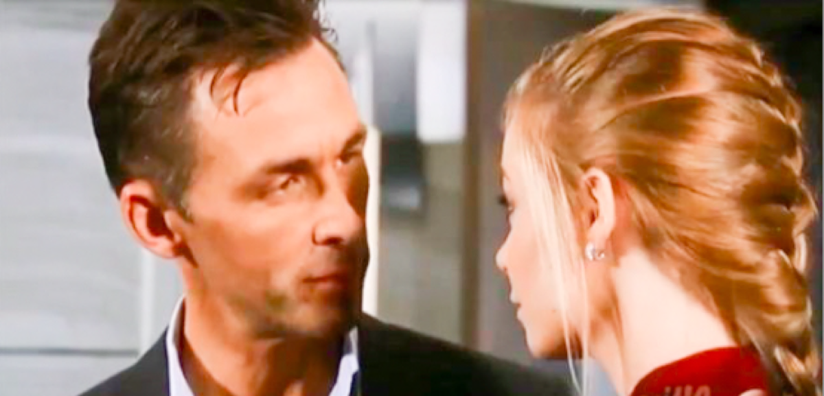 General Hospital: Nelle Benson (Chloe Lanier) and Valentin Cassadine (James Patrick Stuart