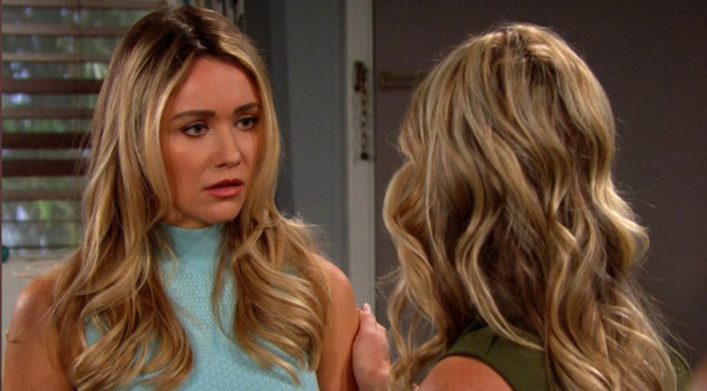 Bold and the Beautiful Spoilers: Like Mother, Like Daughter – Shauna Films Brooke While Flo Peers In Sally’s Window