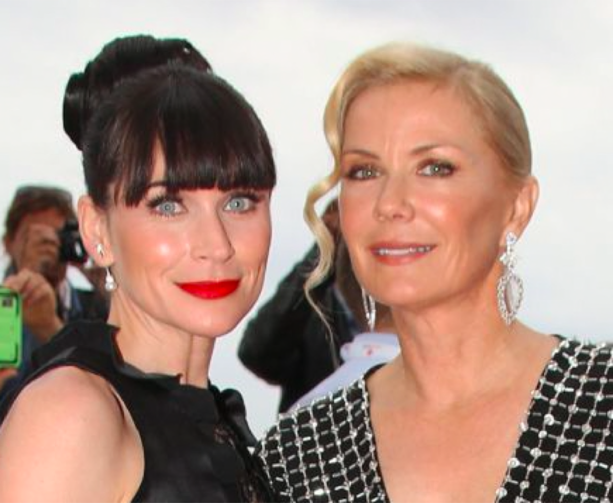 The Bold and the Beautiful: Rena Sofer (Quinn Fuller) and Katherine Kelly Lang (Brooke Logan)