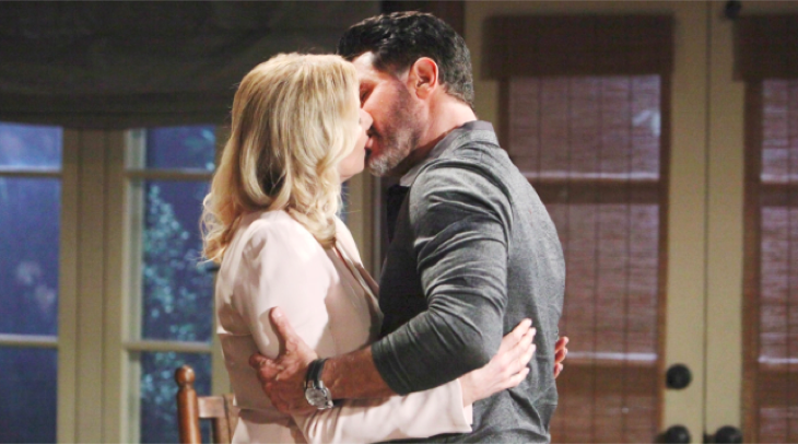 The Bold and the Beautiful: Brooke Logan Forrester (Katherine Kelly Lang) and Bill Spencer (Don Diamont)