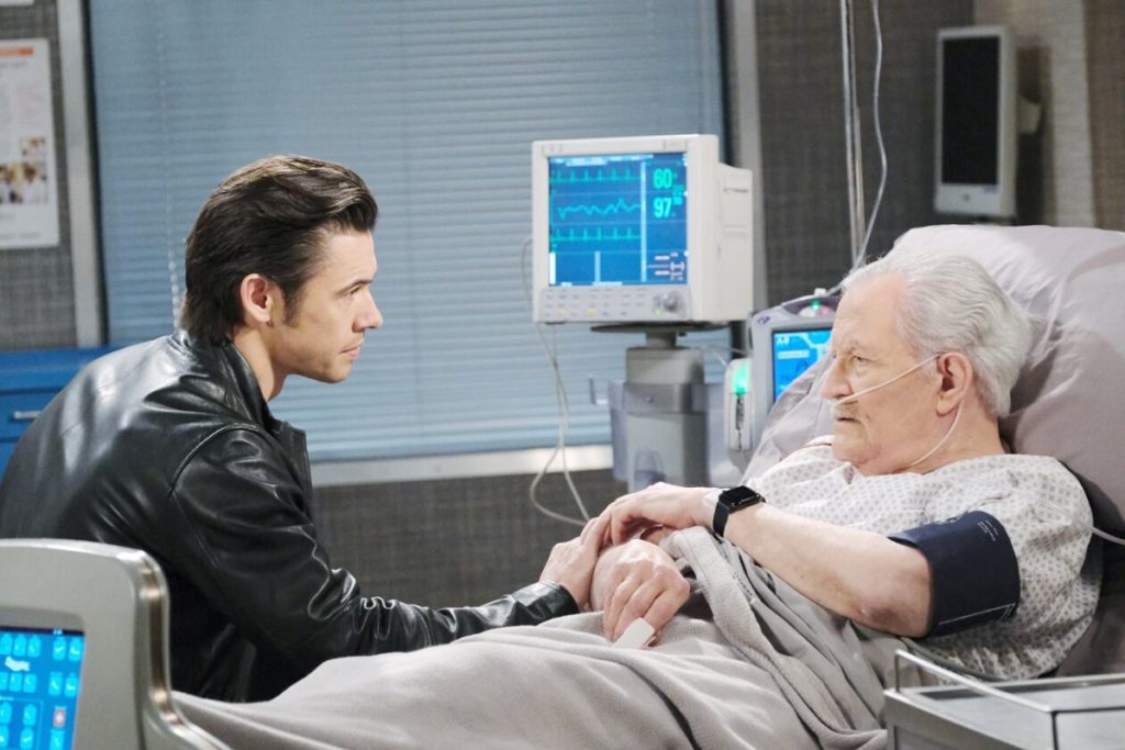 Days of Our Lives DOOL Spoilers Xander and Victor Kiriakis, John Aniston