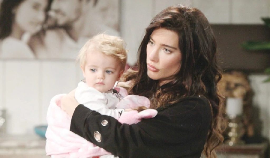 cbs bold and the beautiful spoilers steffy and baby phoebe