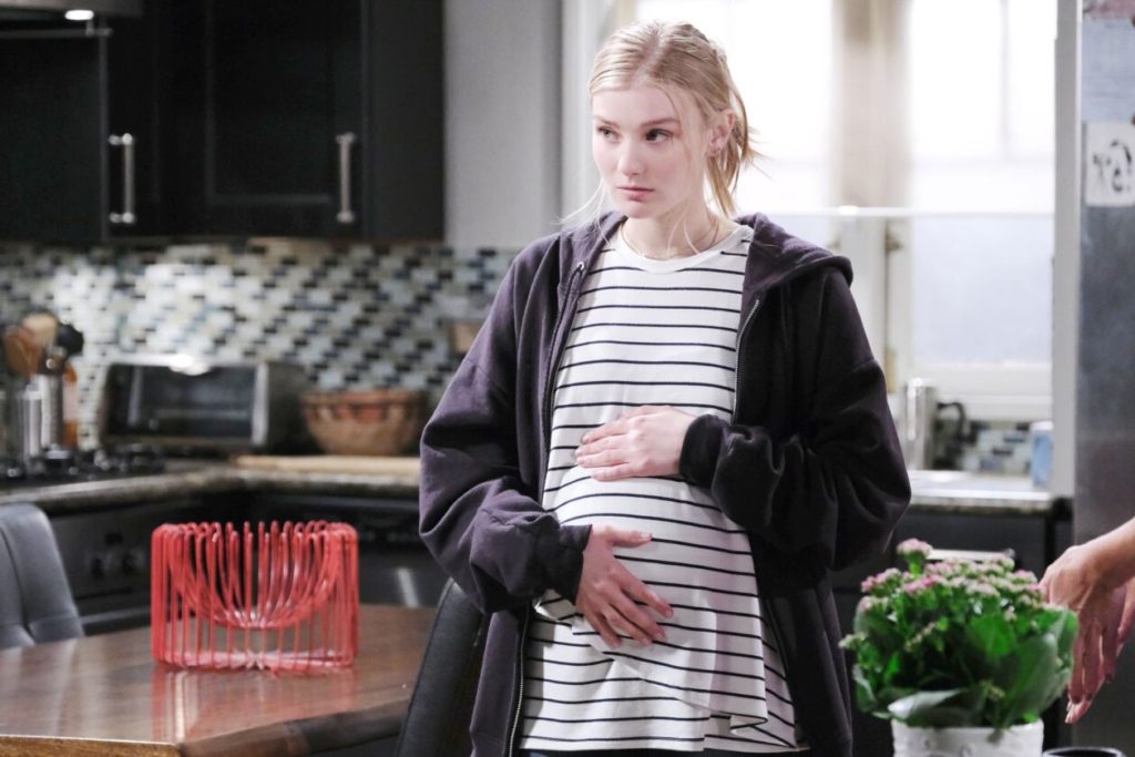 days of our lives spoilers allie horton pregnant, lindsay arnold