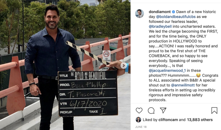 Don diamont filming 1