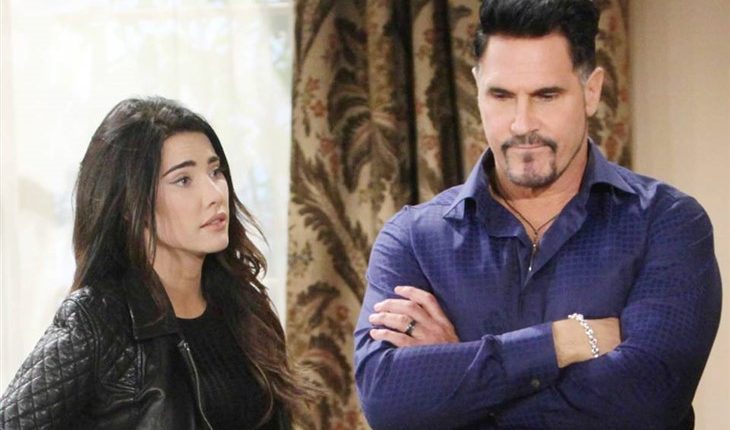 The Bold And The Beautiful: Don Diamont (Bill Spencer), Steffy Forrester, (Jacqueline MacInnes Wood)