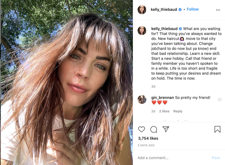 General Hospital News Update: Kelly Thiebaud Encourages Fans Not To Put Their Dreams On Hold